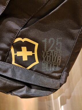 Victorinox Black & Yellow Travel Backpack - 125 Years Edition